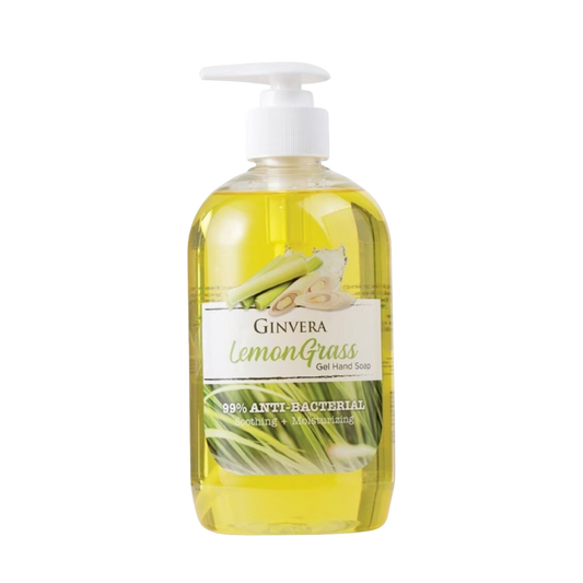 Ginvera Lemongrass 99% Anti-Bacterial Soothing Moisturizing Gel Hand Soap 500g