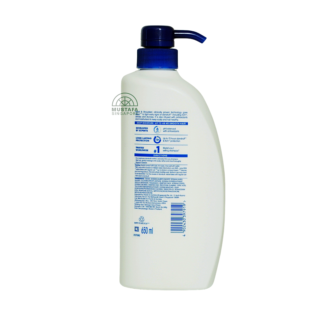 Head & Shoulders Shampoo Smooth & Silky 650ml