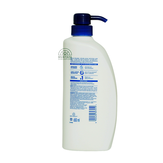 Head & Shoulders Shampoo Smooth & Silky 650ml