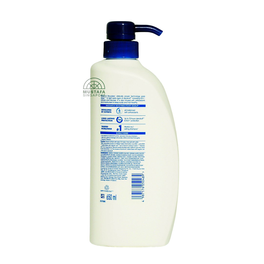 Head & Shoulders Shampoo Itchy Scalp Care 650ml