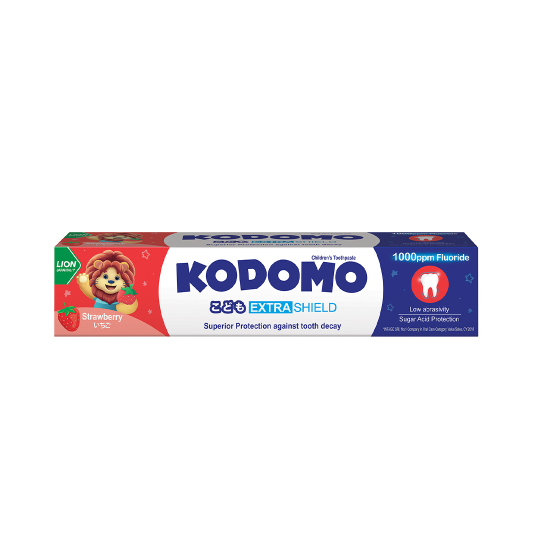 Kodomo Extra Shield Children's Toothpaste 65g Strawberry