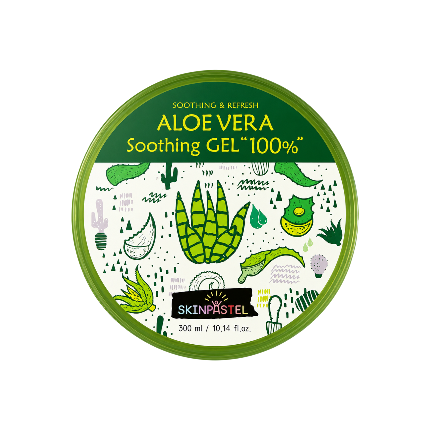 Skinpastel Aloe Vera Soothing Gel 100% 300ml