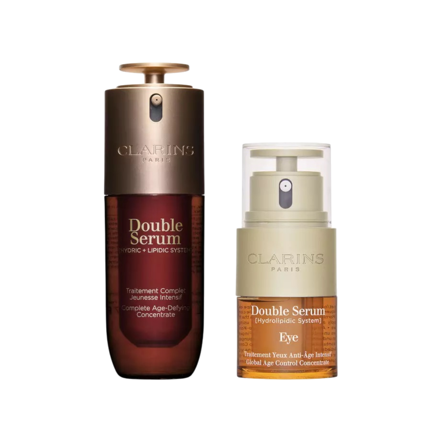 Clarins Double Serum Collection (Complete Age-Defying Concentrate Gen 9 50ml + Eye 20ml)