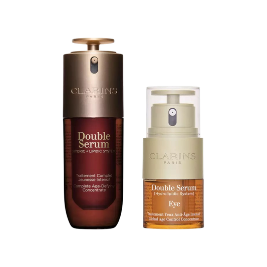 Clarins Double Serum Collection (Complete Age-Defying Concentrate Gen 9 50ml + Eye 20ml)