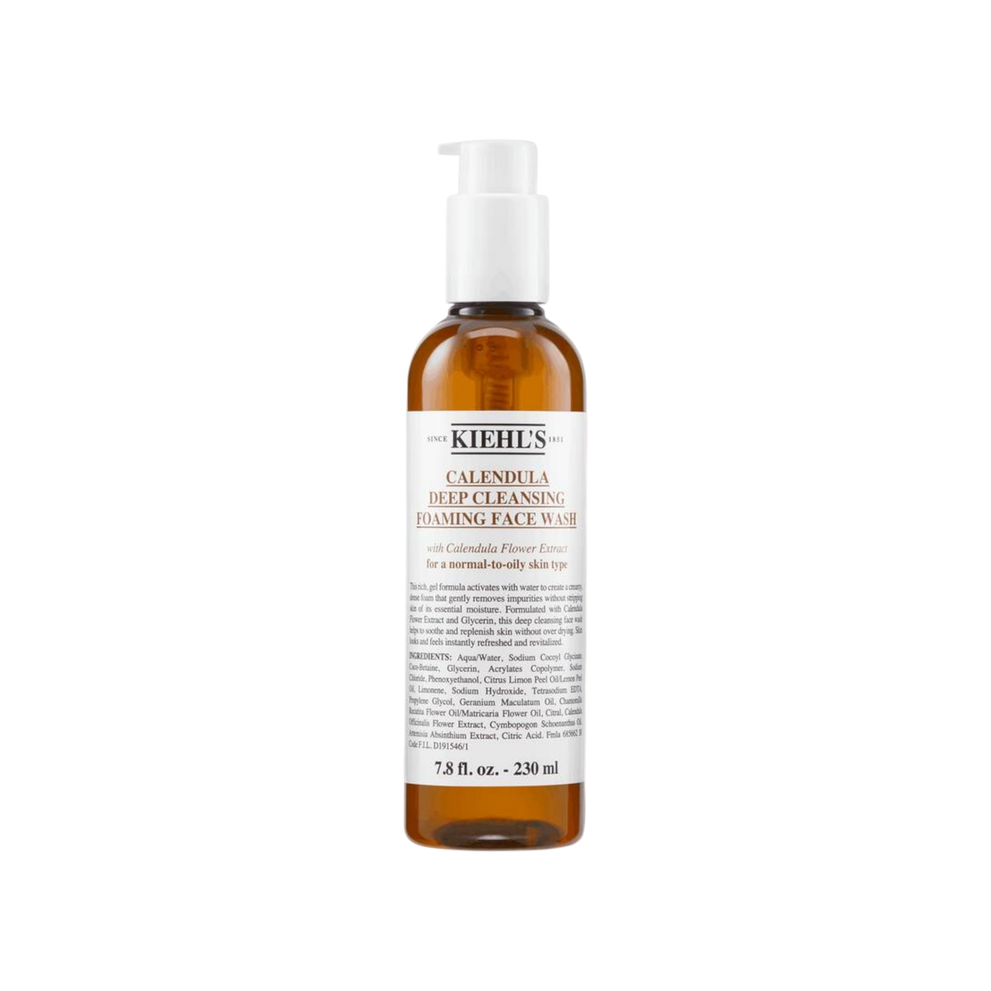 Kiehl's Calendula Deep Cleansing Foaming Face Wash 230ml