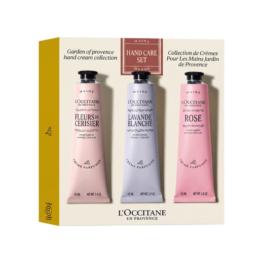 L'Occitane Garden Of Provence Hand Cream Collection 75ml x 3