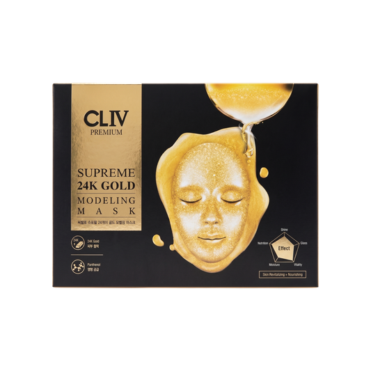 CLIV Premium Supreme 24K Gold Modeling Mask 50g+5g x 5s