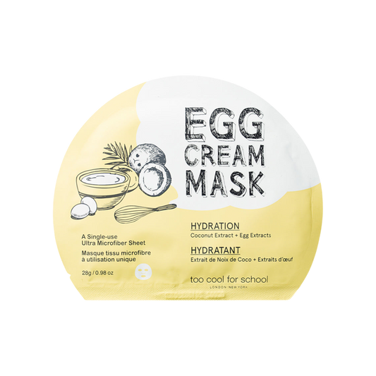 Too Cool For School Egg Cream Hydration Mask 28g