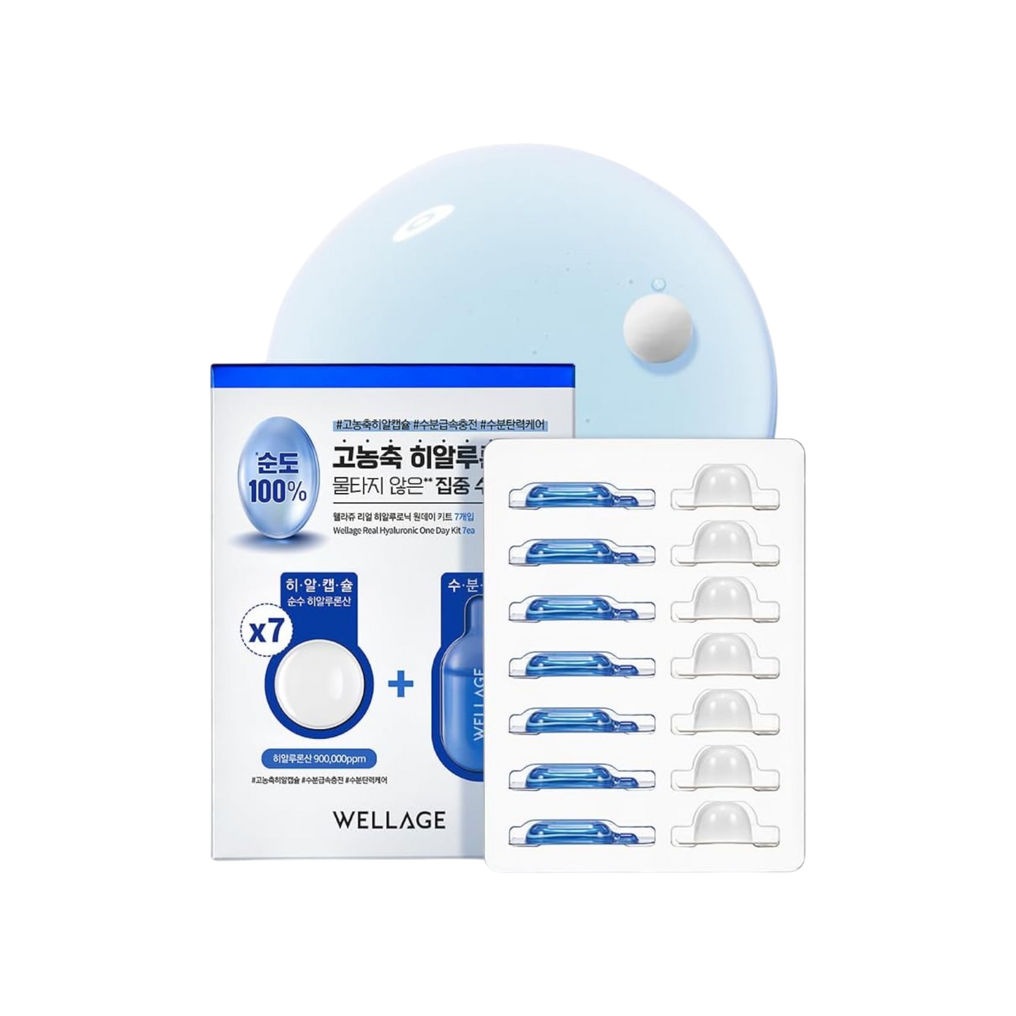 Wellage Real Hyaluronic One Day Kit 7s