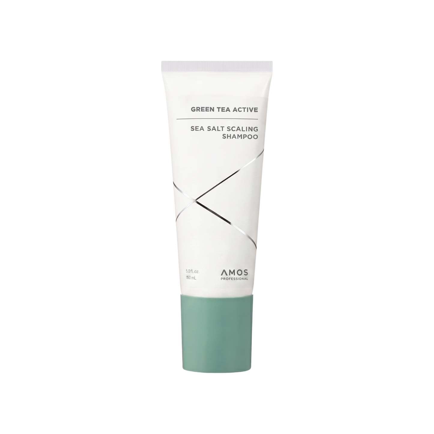 Amos Professional Green Tea Active Sea Salt Scaling Shampoo 150ml