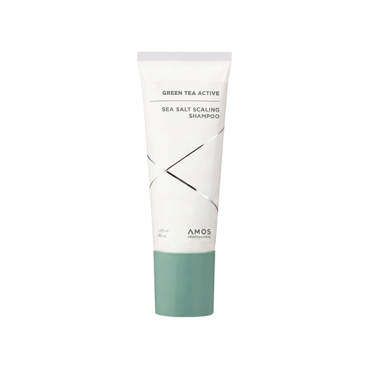 Amos Professional Green Tea Active Sea Salt Scaling Shampoo 150ml