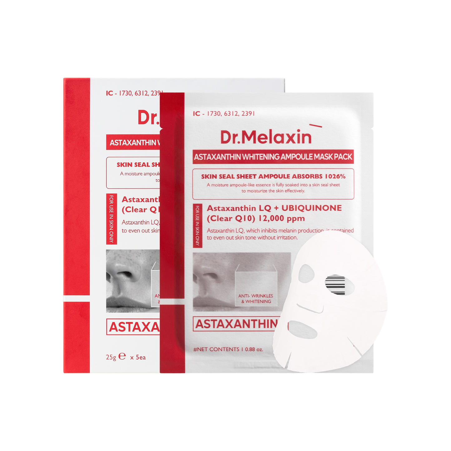 Dr.Melaxin Astaxanthin Mask 5s