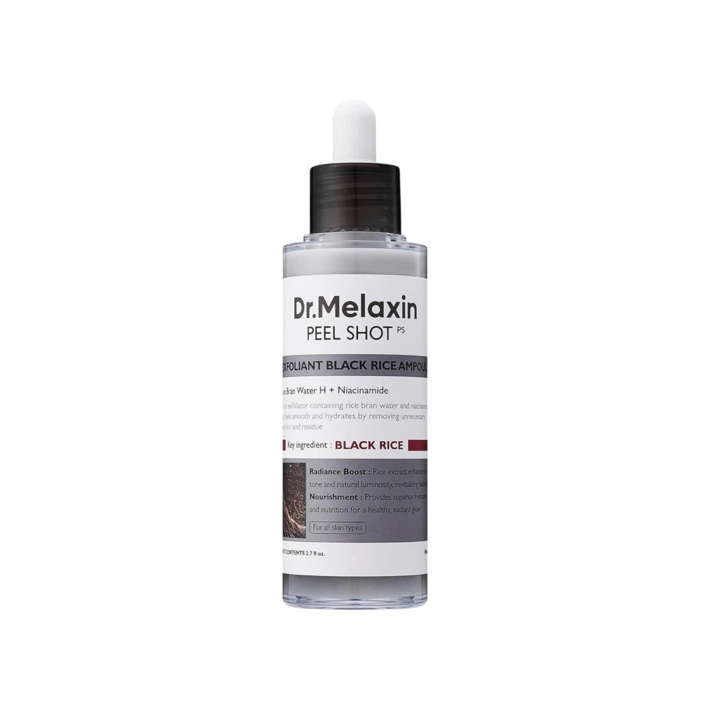 Dr.Melaxin Peel Shot Glow Black Rice Ampoule 80ml
