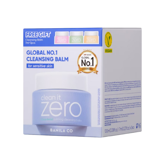 BANILA CO Clean it Zero Calming Cleansing Balm Bonus Pack 100ml+7ml x 3