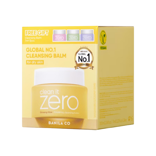 BANILA CO Clean it Zero Nourishing Cleansing Balm Bonus Pack 100ml+7ml x 3s