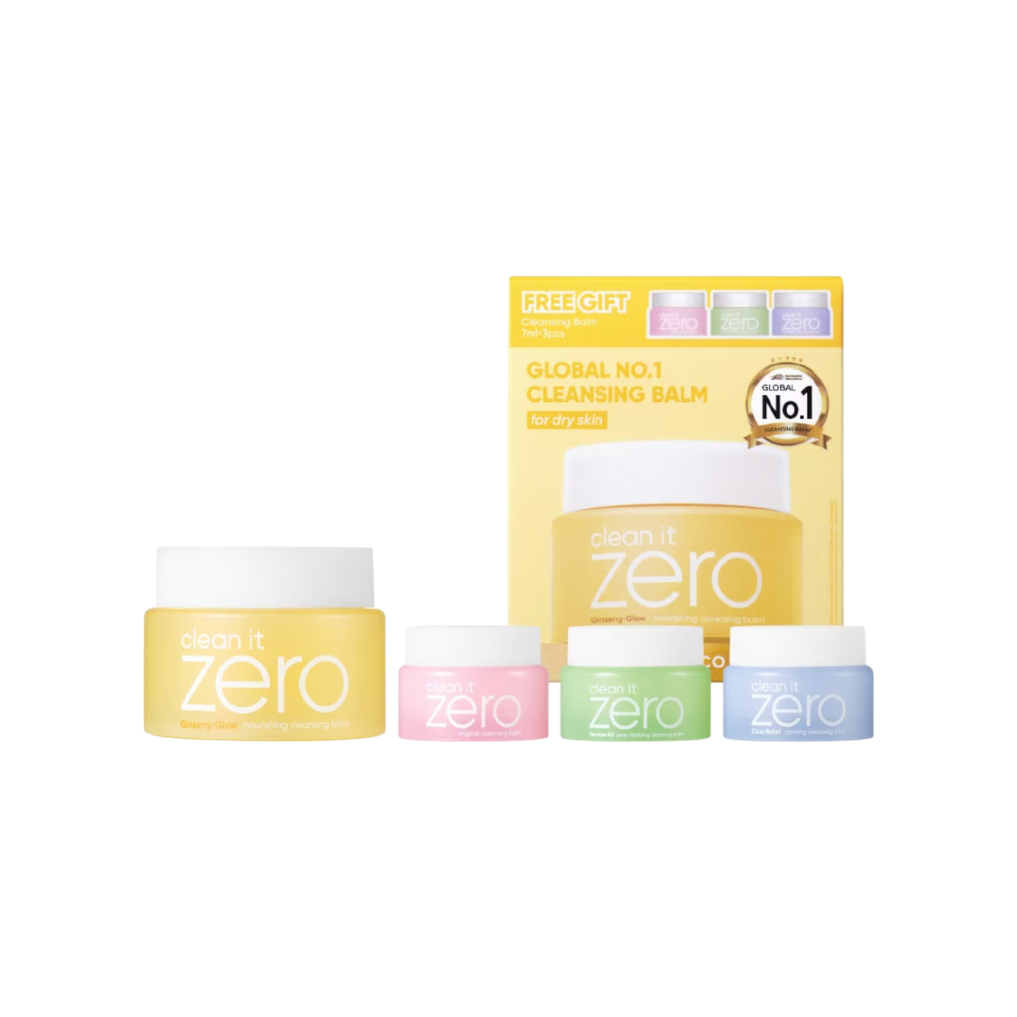 BANILA CO Clean it Zero Nourishing Cleansing Balm Bonus Pack 100ml+7ml x 3s