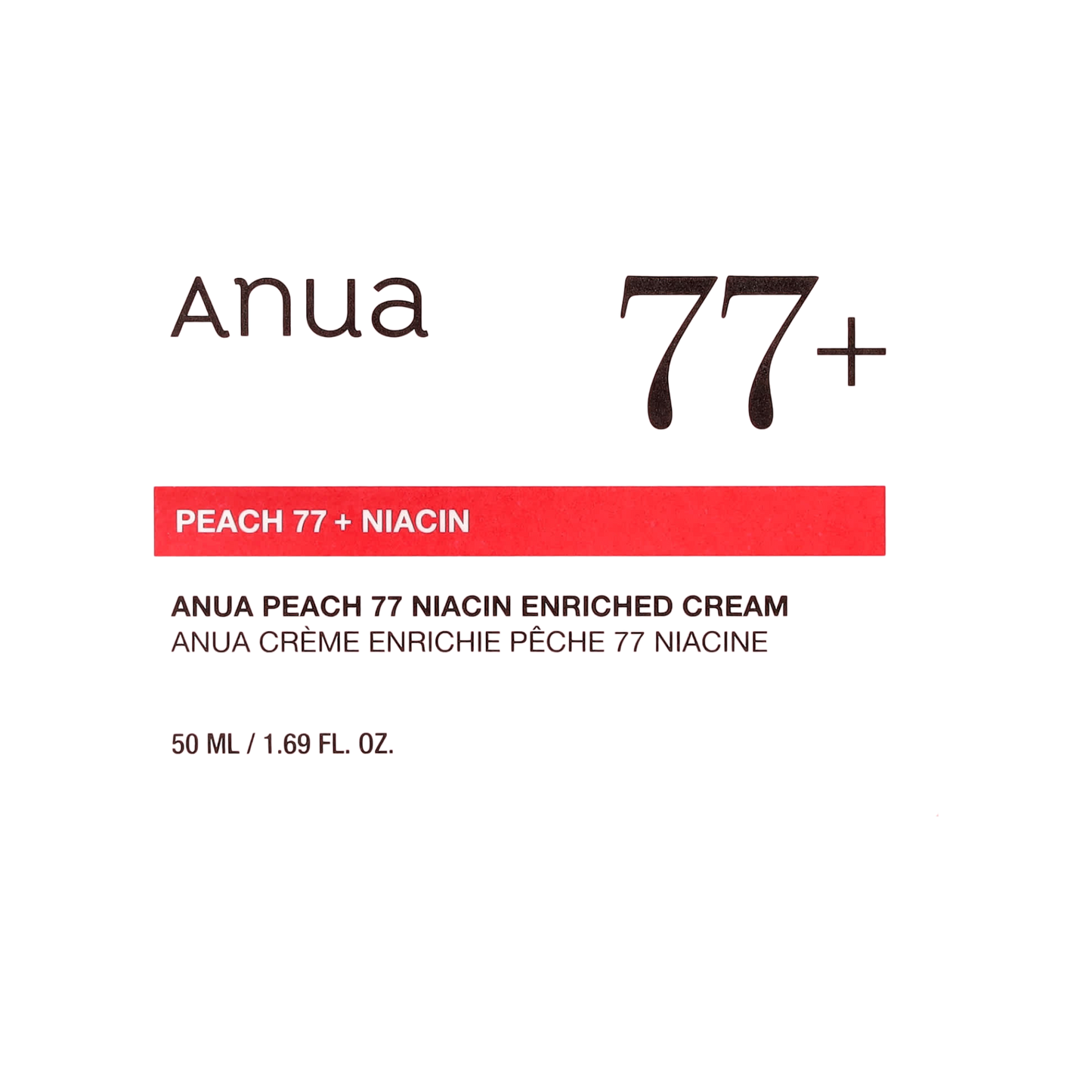 Anua Peach 77 Niacin Enriched Cream 50ml
