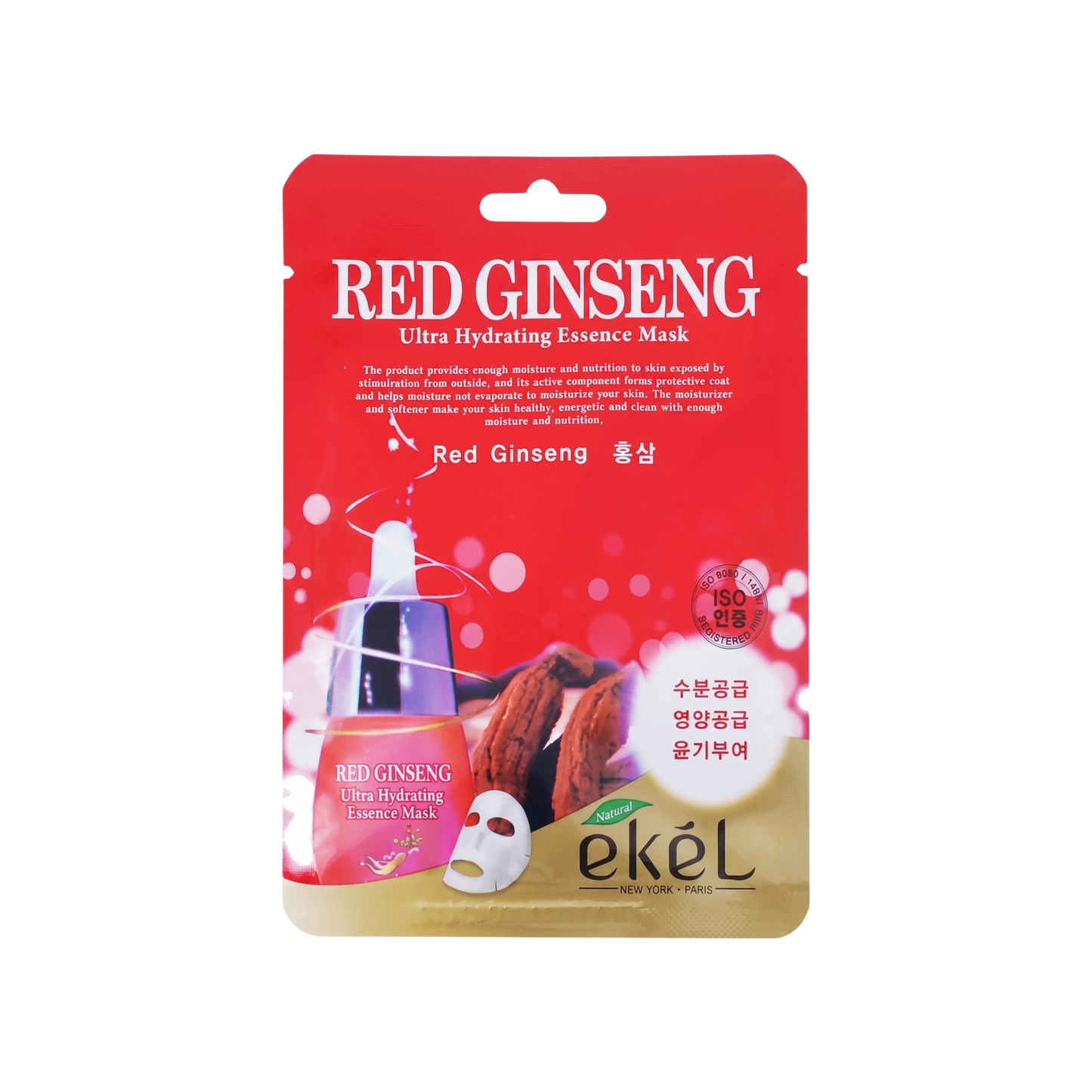 Ekel Red Ginseng Mask Pack 25ml x 10s