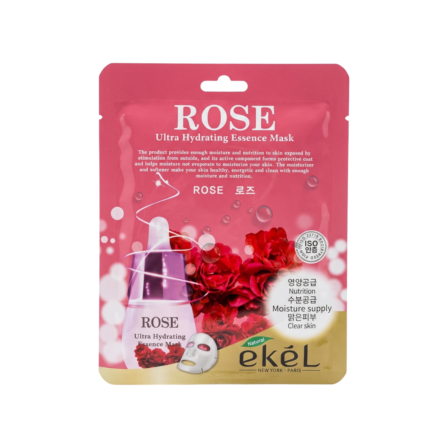 Ekel Rose Mask Pack 25ml x 10s