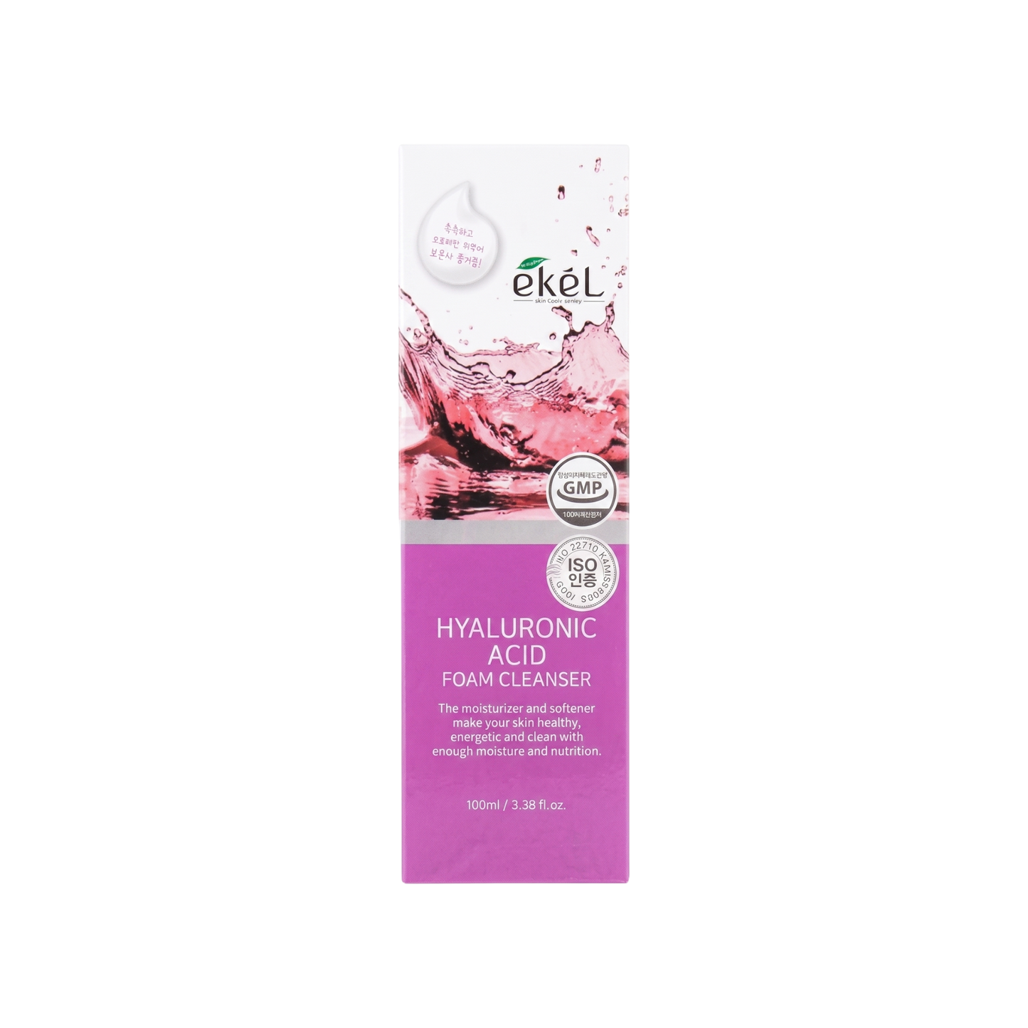 Ekel Hyaluronic Acid Foam Cleanser 100ml