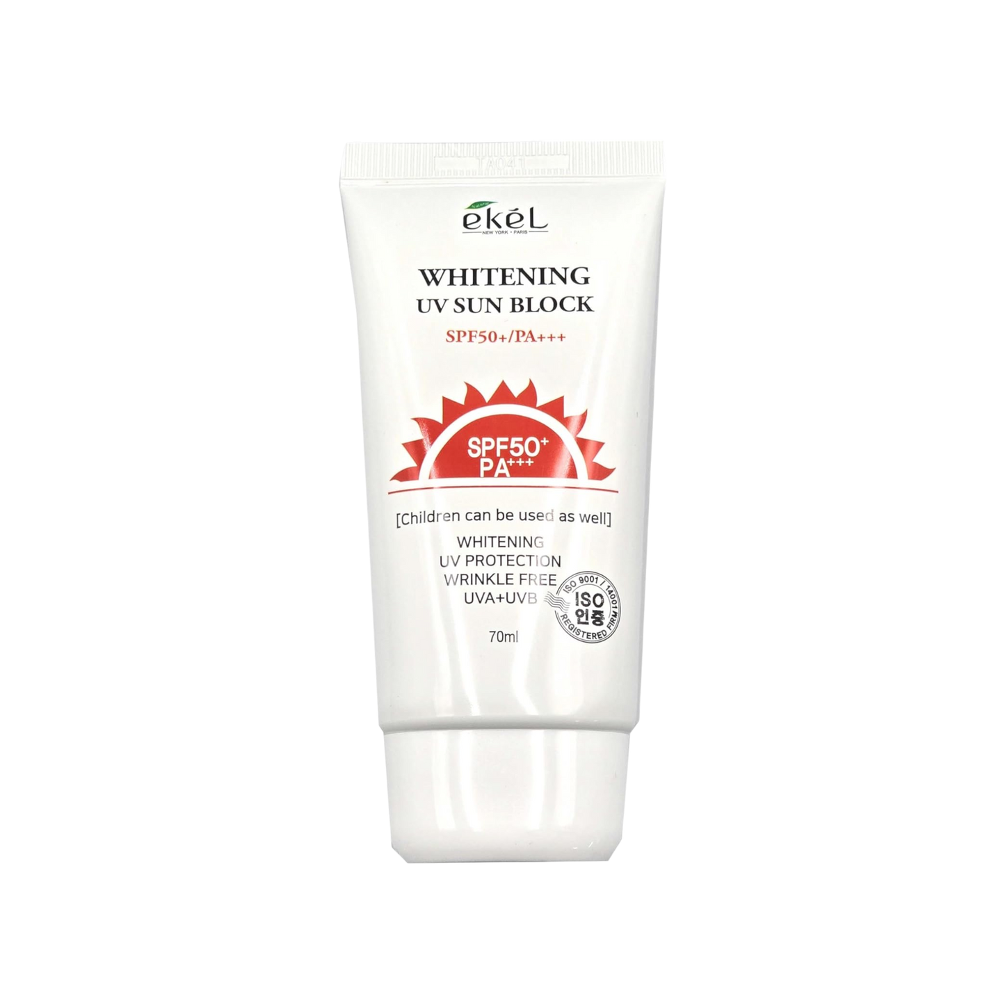 Ekel SPF 50 PA+++ Sun Cream Whitening UV 70ml
