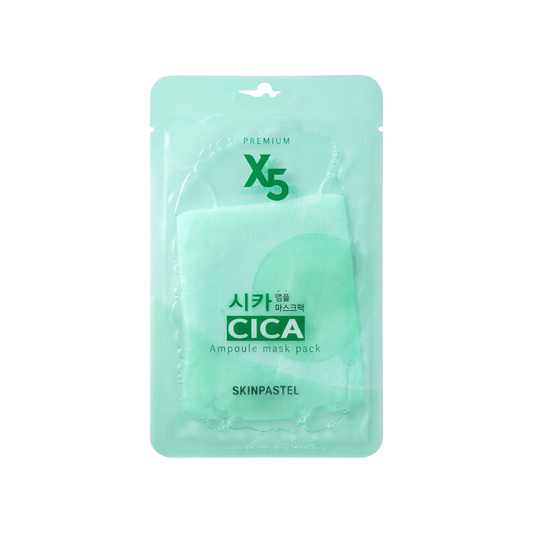Skinpastel X5 Cica Ampoule Mask Pack