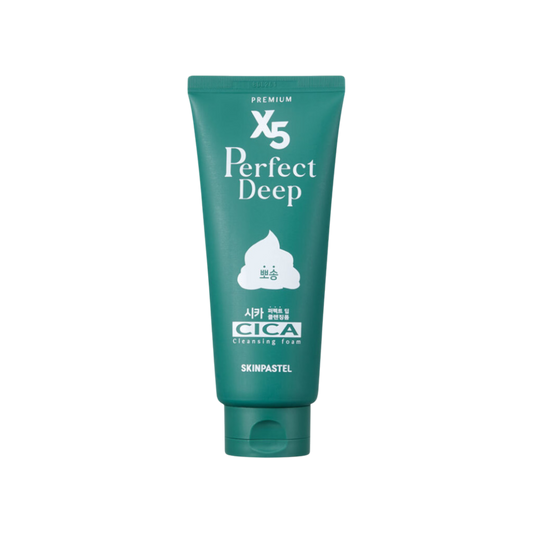Skinpastel X5 Perfect Deep Cica Cleansing Foam 160ml