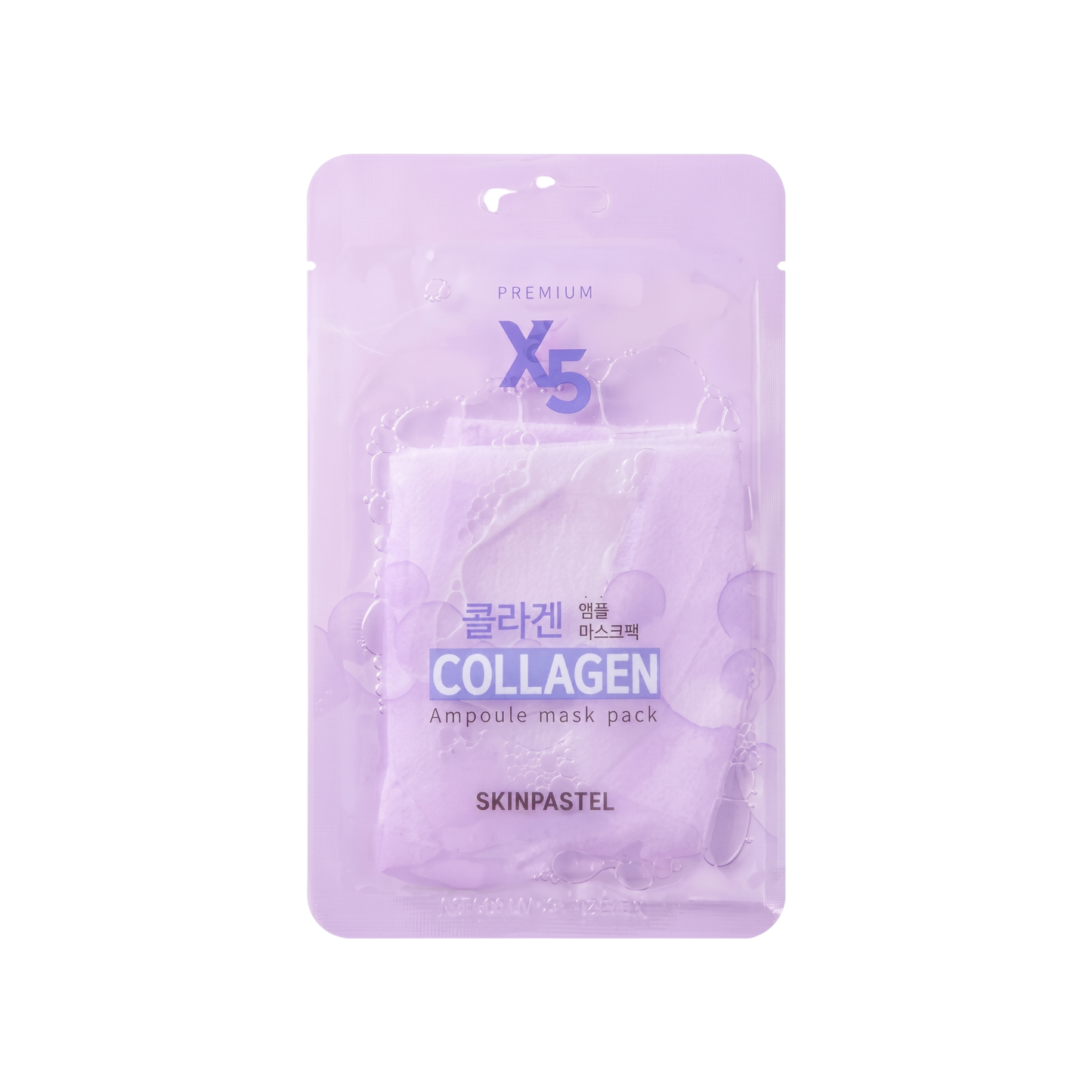 Skinpastel X5 Collagen Ampoule Mask Pack