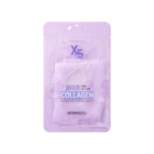 Skinpastel X5 Collagen Ampoule Mask Pack