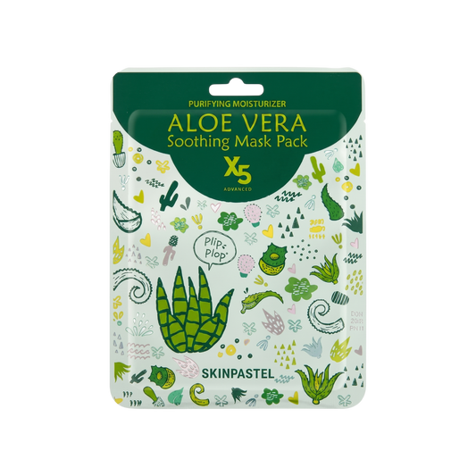 Skinpastel Advanced X5 Aloe Vera Soothing Mask Pack
