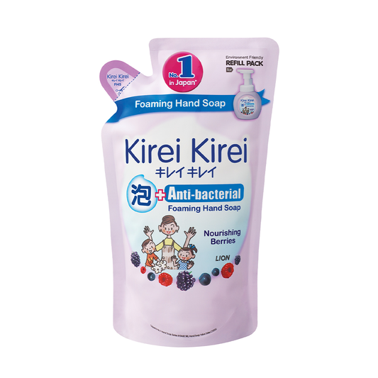 Kirei Kirei Anti Bacterial Foaming Hand Soap Refill 200ml Nourishing Berries