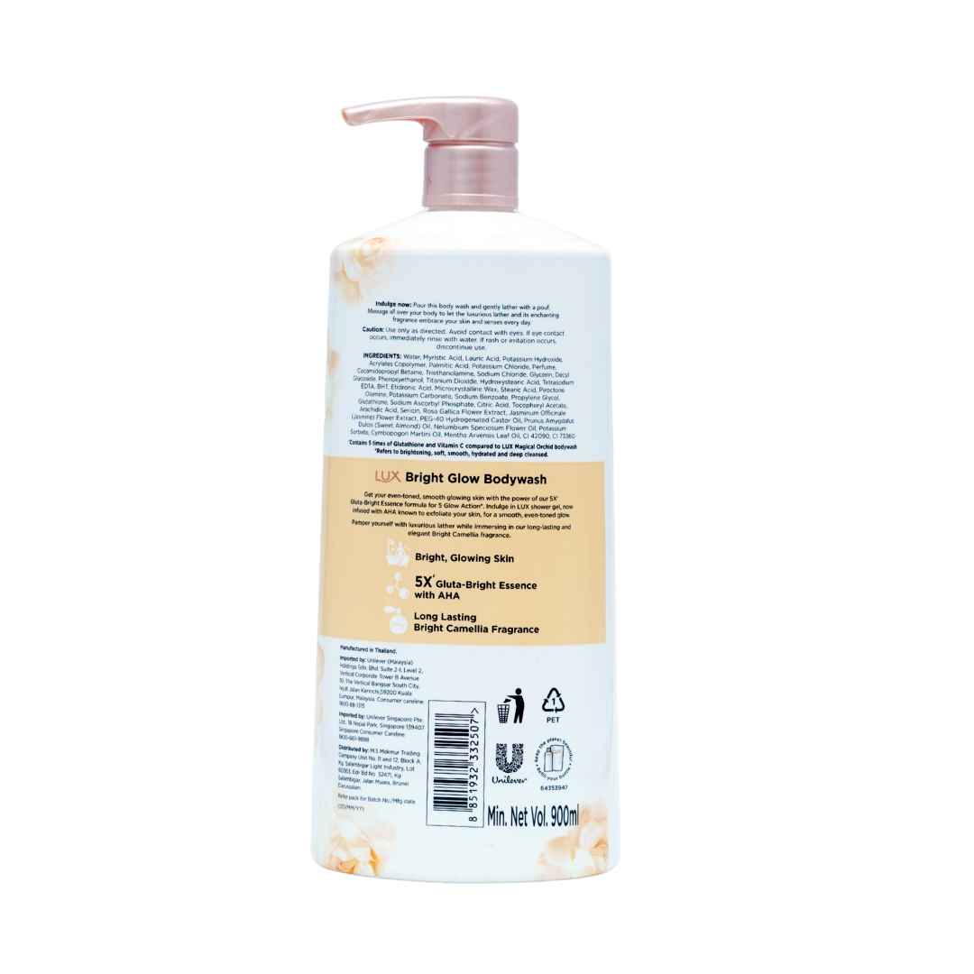 Lux Liquid Body Wash Bright Glow 900ml
