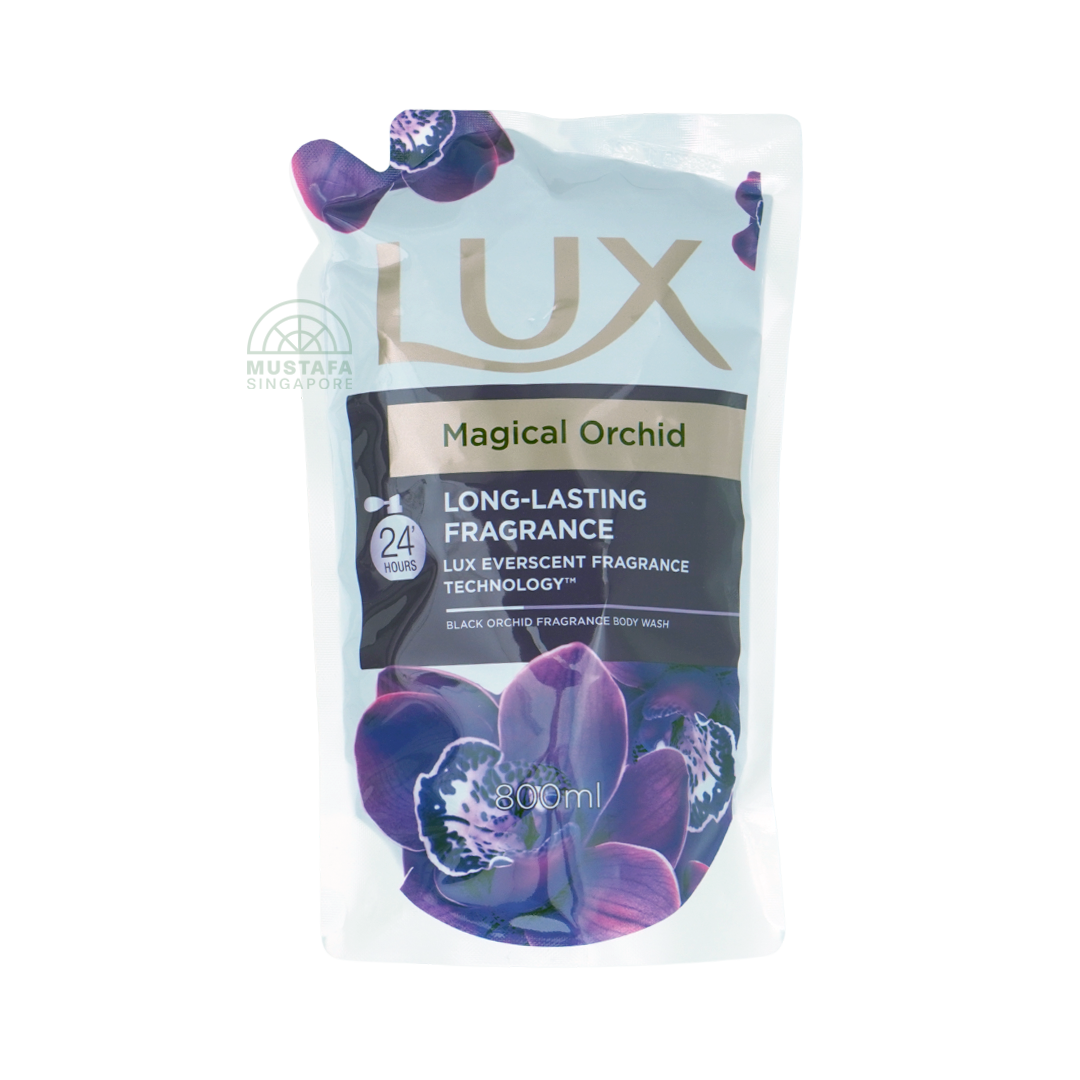 Lux Liquid Body Wash Magical Orchid Refill 800ml
