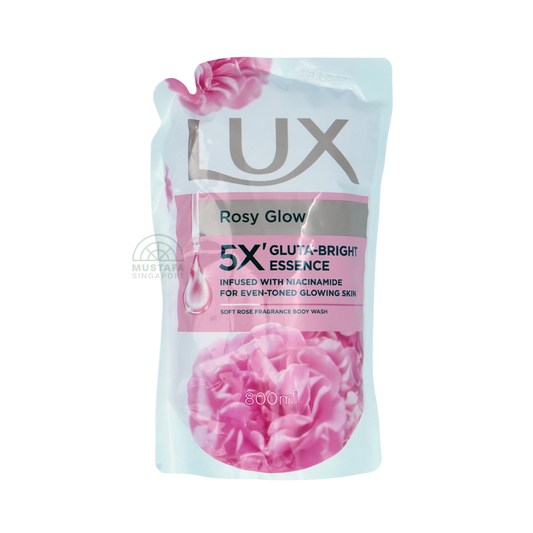 Lux Liquid Body Wash Rosy Glow Refill 800ml