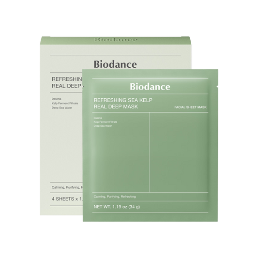 Biodance Refreshing Sea Kelp Real Deep Mask 34g x 4s