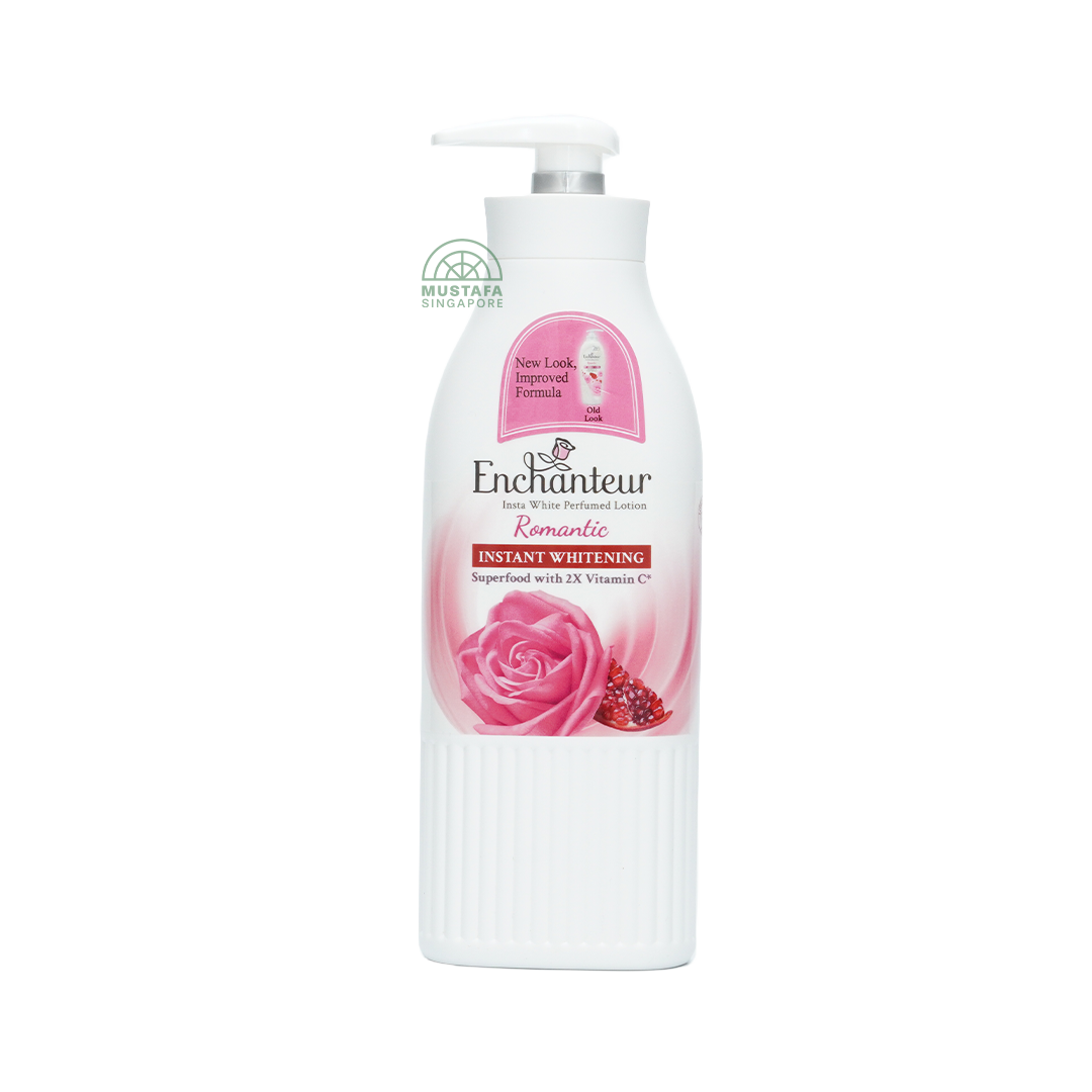 Enchanteur Hand and Body Lotion Instant Whitening Romantic 400ml