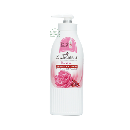 Enchanteur Hand and Body Lotion Instant Whitening Romantic 400ml