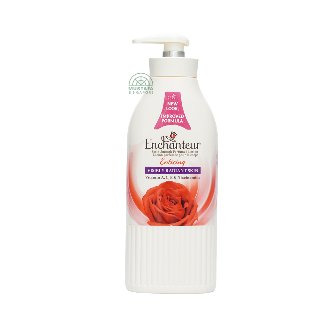 Enchanteur Hand and Body Lotion Visibly Radiant Enticing 400ml