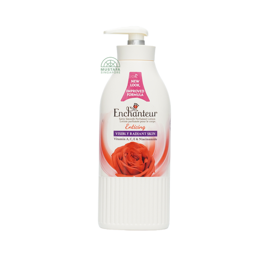 Enchanteur Hand and Body Lotion Visibly Radiant Enticing 400ml