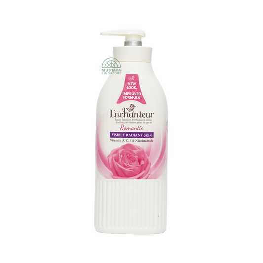 Enchanteur Hand and Body Lotion Visibly Radiant Romantic 400ml