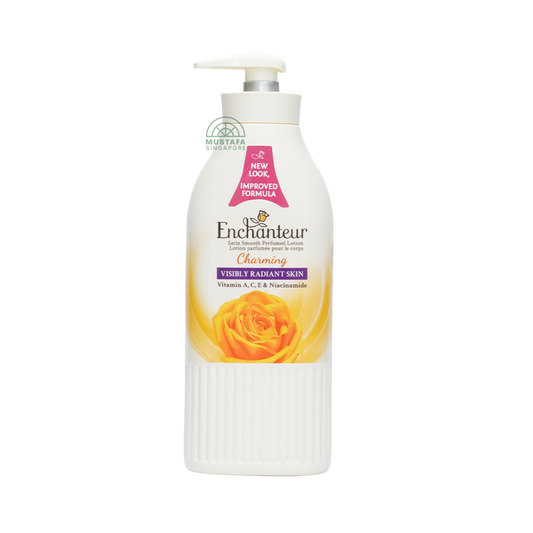 Enchanteur Hand and Body Lotion Visibly Radiant Charming 400ml