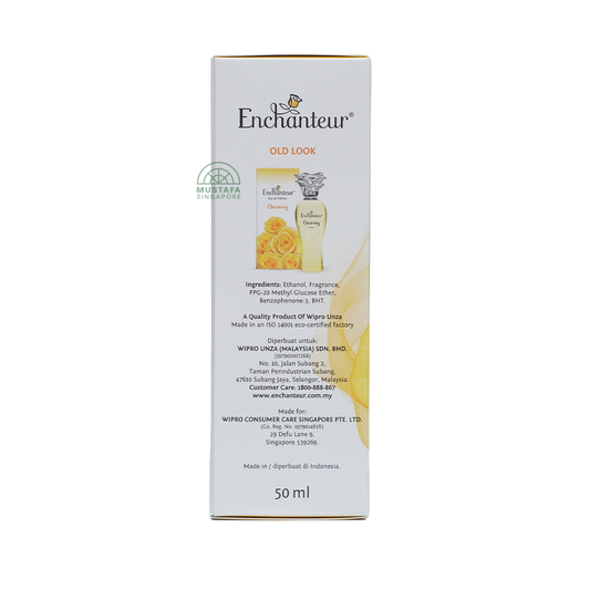 Enchanteur Eau de Toilette Spray Charming 50ml + 50g Talc Charming