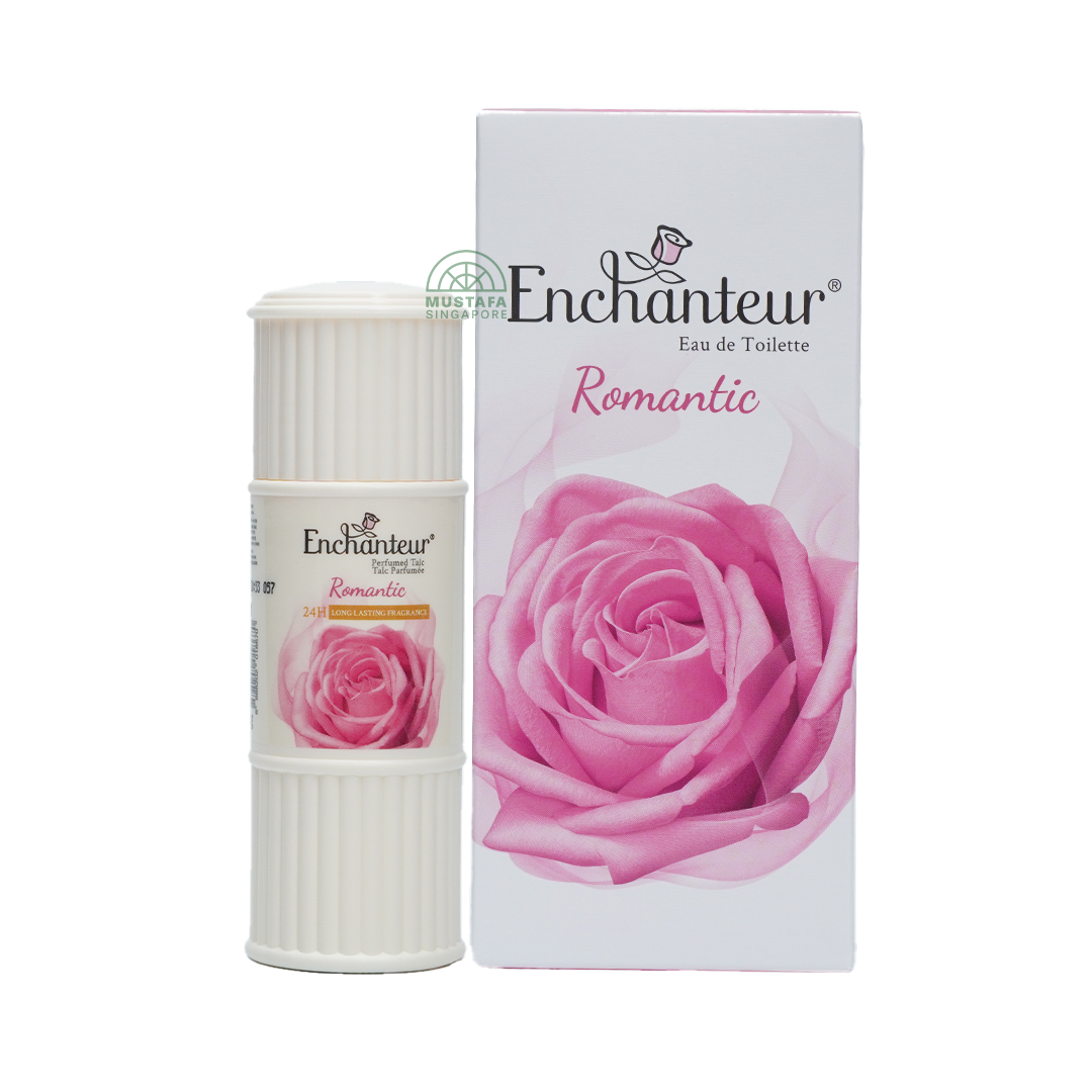 Enchanteur Eau de Toilette Spray Romantic 50ml + 50g Talc Romantic