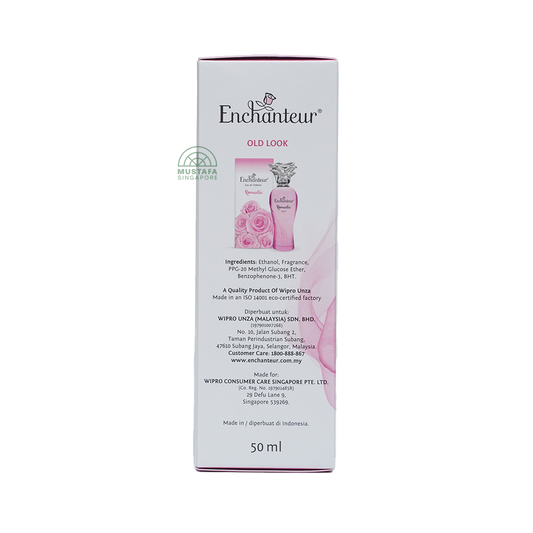 Enchanteur Eau de Toilette Spray Romantic 50ml + 50g Talc Romantic