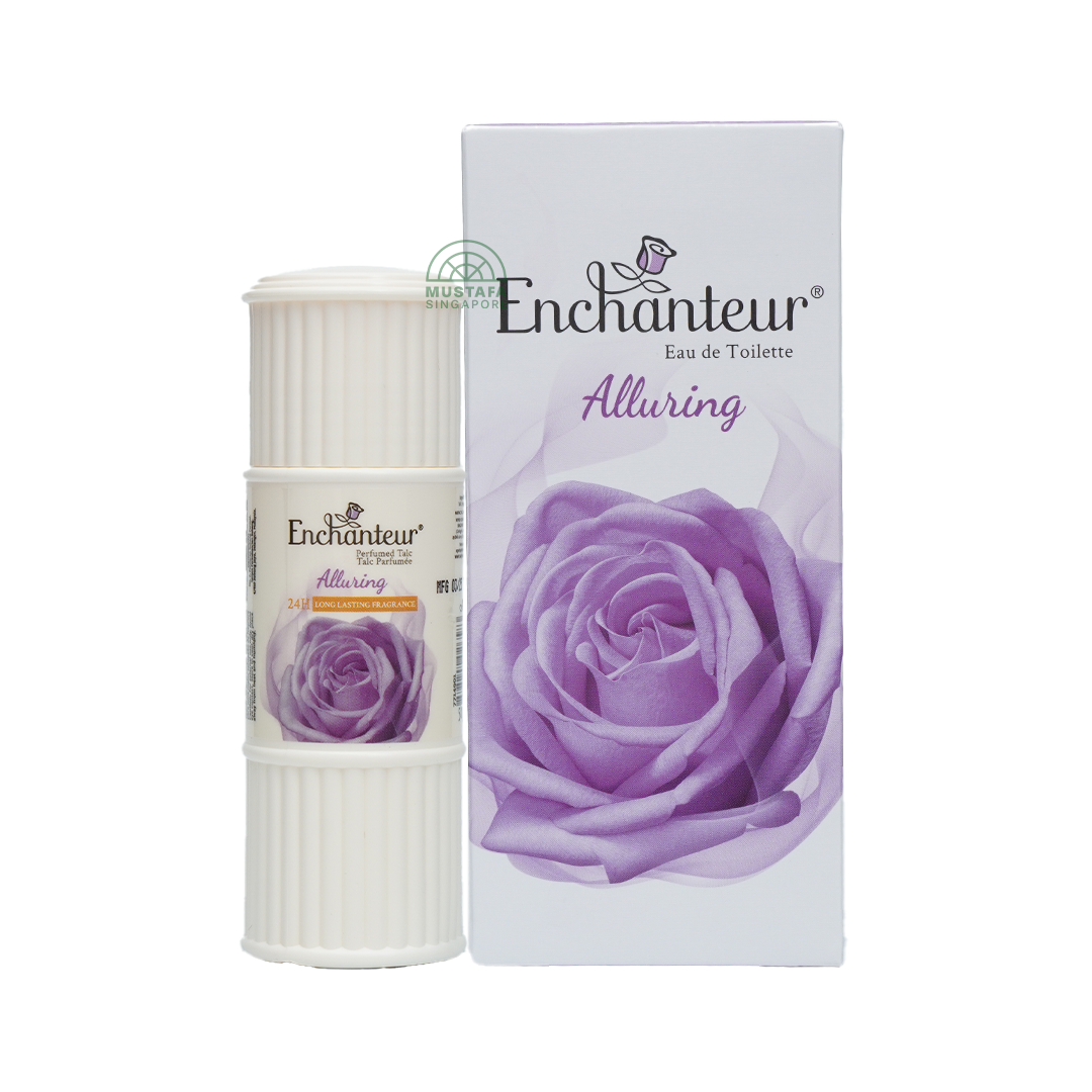 Enchanteur Eau de Toilette Spray Alluring 50ml + 50g Talc Alluring