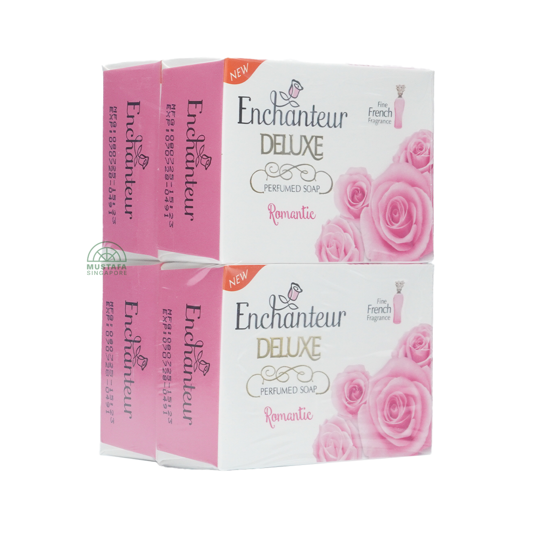 Enchanteur Soap Romantic 4 x 90g