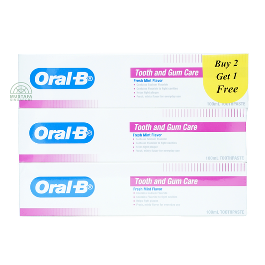 Oral B Toothpaste Regular 100ml 2s + 1s