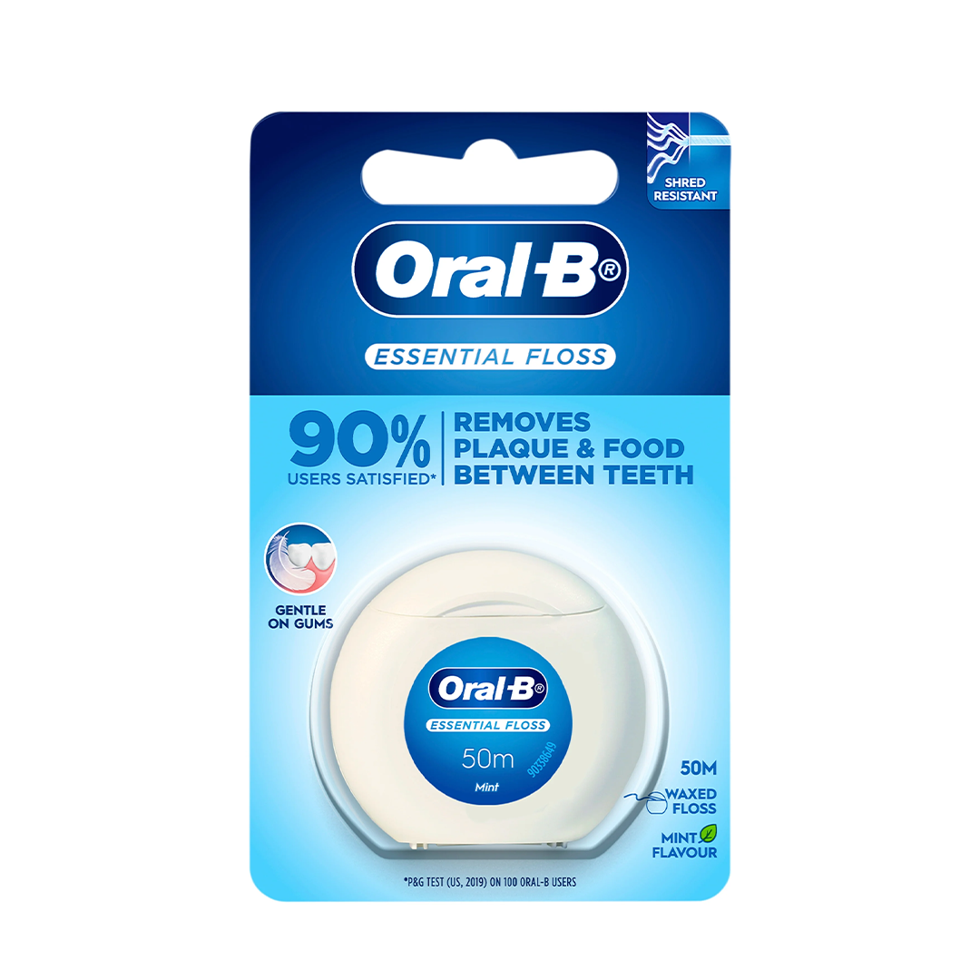 Oral B Mint Waxed Floss 50m
