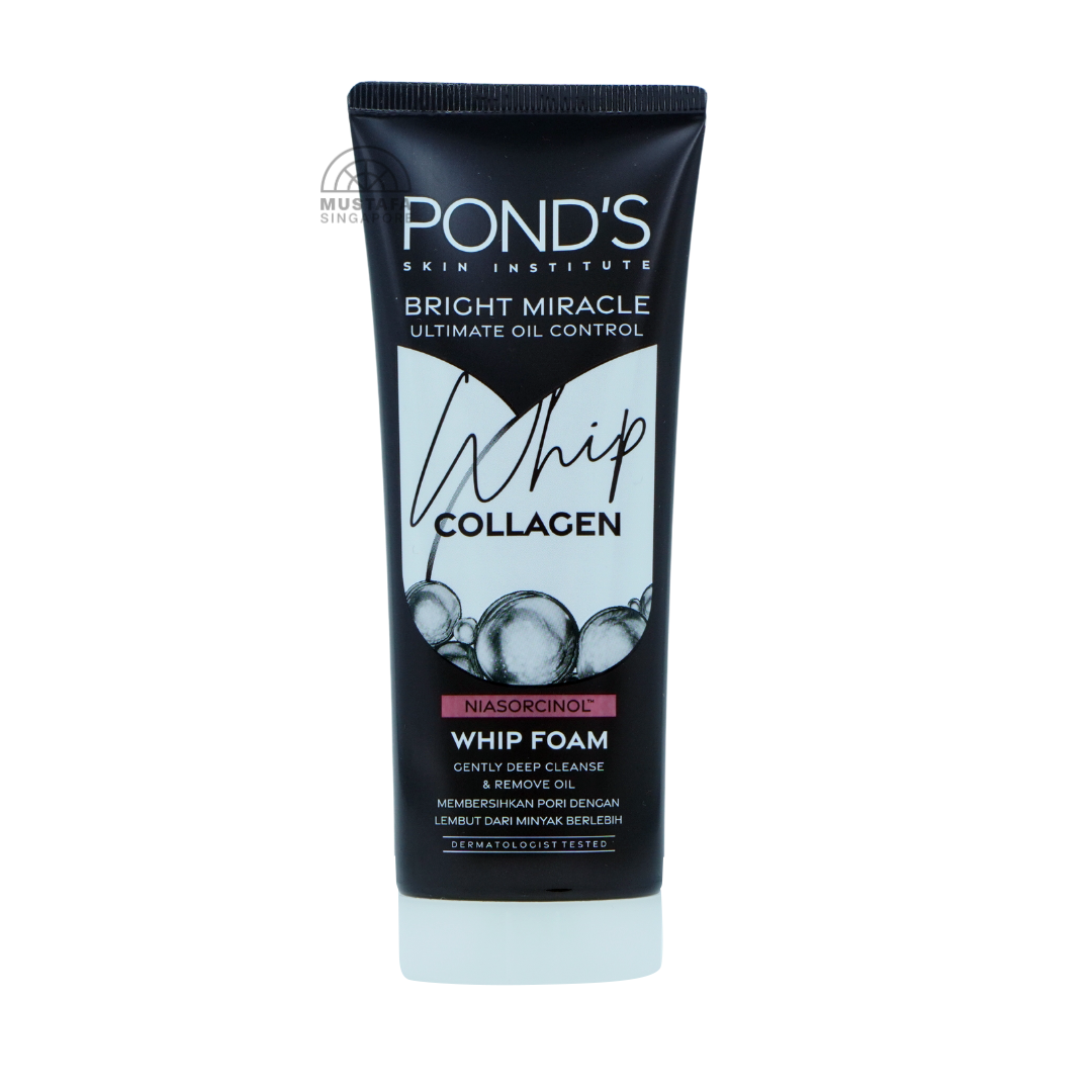 Ponds Bright Miracle Whip Collagen Niasorcinol Whip Foam 100ml