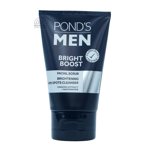 Ponds Men Bright Boost Facial Scrub 100ml